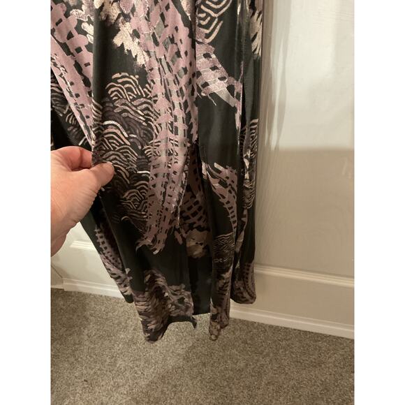 Free People Out of the Woods Maxi Floral Boho Rocker Hippie Chic Dress, S - Picture 12 of 14